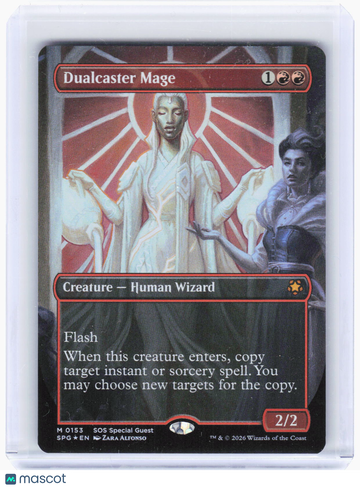 Special Guests Dualcaster Mage (Borderless) Foil Mythic #153