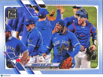 Vladimir Guerrero Jr. 2021 Topps Parallel/Variety Blue Toronto Blue Jays