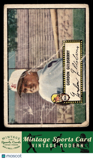 1952 Topps Gordon Goldsberry #46 RC
