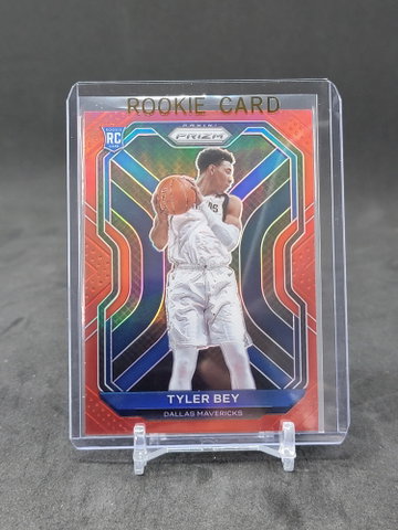 Prizm tyler bey rookie lot red refractor sp /299 & rwb