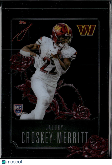 Jacory Croskey-Merritt 2025 Topps Signature Class RC Washington Commanders