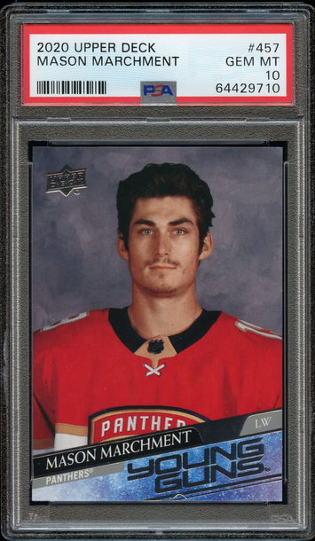 2020 Upper Deck Mason Marchment PSA 10