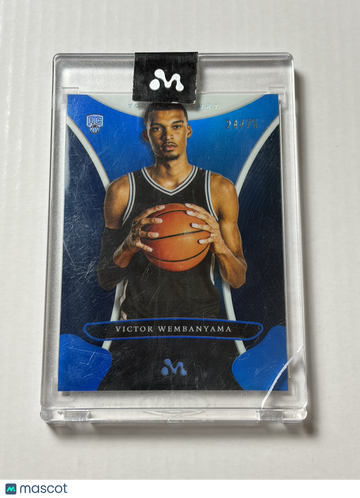 2023-24 Topps Mercury Victor Wembanyama Victor Wembanyama #10 Nicely Centered Mint Parallel/Variety Rookie Short Print 2