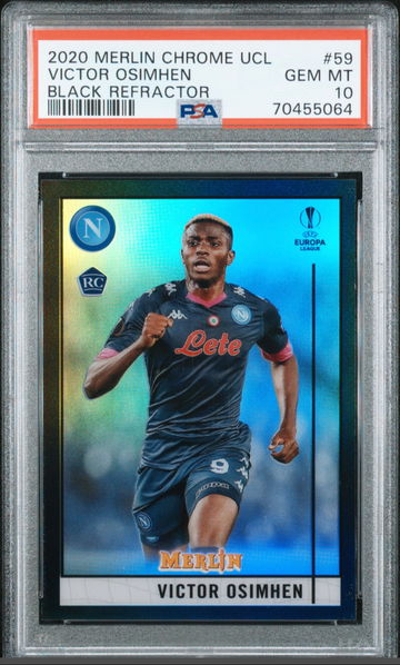 2020 Merlin Chrome Victor Osimhen Black /15