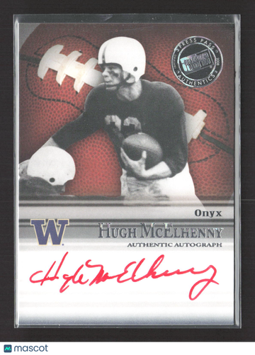 2008 Press Pass Legends Onyx Hugh McElhenny #SS-HM /25