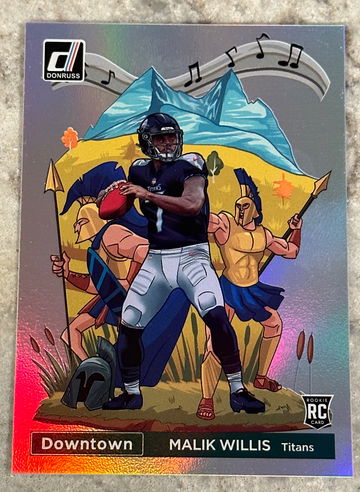 2022 Donruss Football Malik Willis DOWNTOWN