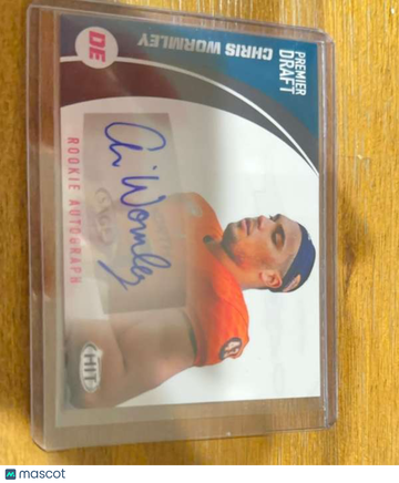 2017 SAGE HIT - Autographs Gold Chris Wormley #A25
