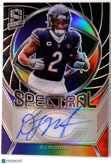 2024 Panini Spectra Football DJ Moore #SS-DME /25