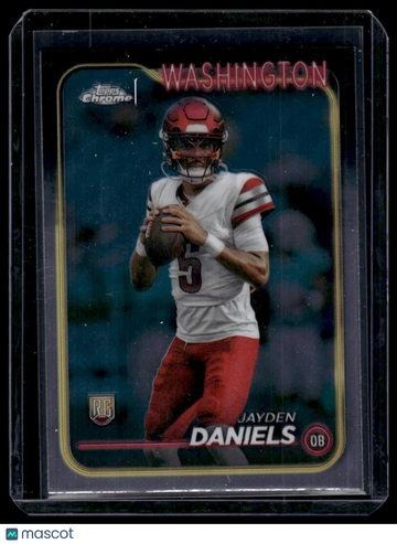 2024 Topps Chrome Jayden Daniels #201 RC