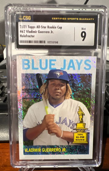 2021 Topps All-Star Rookie Cup holofractor vladimir Guerrero jr 