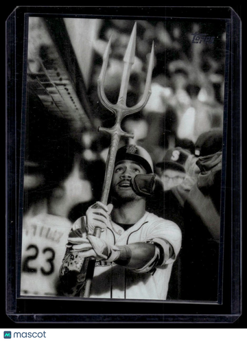 2025 Topps Update Julio Rodríguez #KHAC-16 Keegan Hall Art Cards