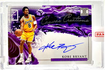  2019 SEALED PANINI IMPECCABLE CANVAS CREATIONS KOBE BRYANT AUTO /15