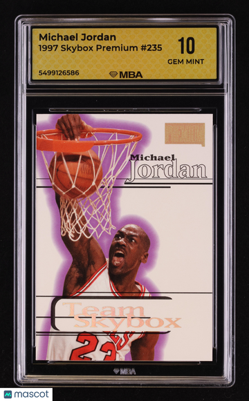 1997 Skybox Premium Michael Jordan #235 MBA 10