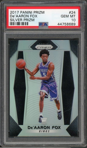 De'Aaron Fox Silver Prizm