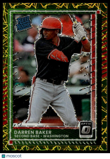2025 Donruss Darren Baker #43 Gold SN RC