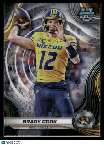 2024 Bowman University Best Brady Cook #2