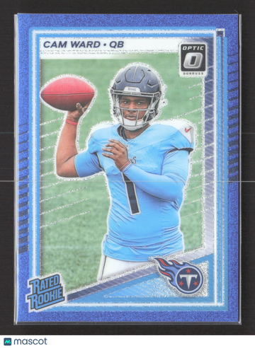 2025 Panini Donruss Optic Cam Ward #293 Blue Prizm