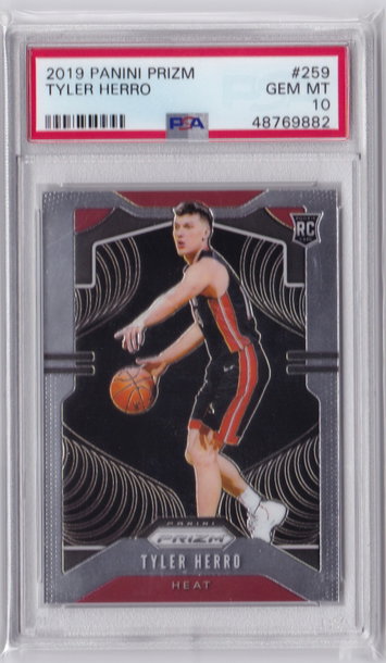 Tyler Herro 2019 Prizm PSA 10