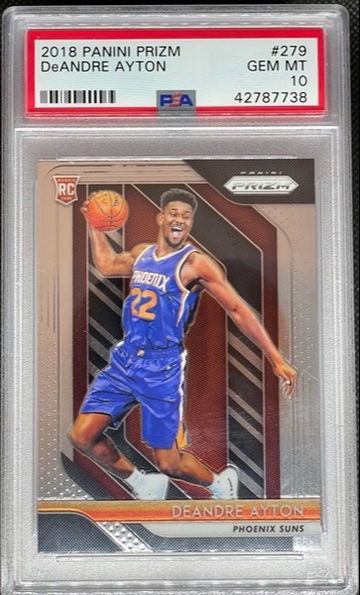 PSA 10 2018 Panini Prizm DeAndre Ayton RC #279