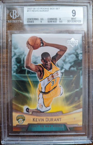 2007-08 UD Rookie Set - Kevin Durant