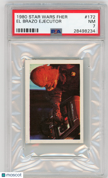 1980 Star Wars Fher El Brazo Ejecutor #172 PSA 7