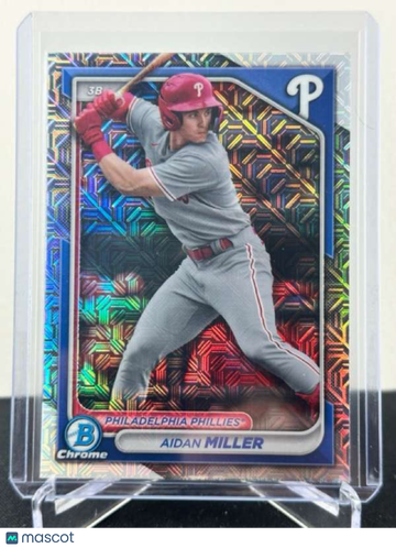 2024 Bowman Chrome - Prospects Mojo Refractors Aidan Miller #BCP-213