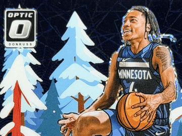2024-25 Donruss Optic Rob Dillingham Minnesota Timberwolves #23 Downtown Trading Card