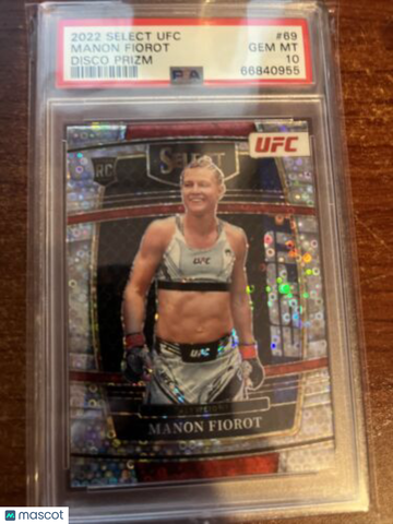 2022 Select Ufc Manon Fiorot Rookie PSA 10