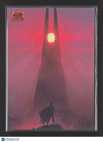 2021 Topps Star Wars Galaxy Marko Manev 19/25 A Look to the Past #30