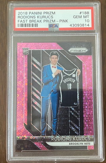 2018 Prizm Rodions Kurucs Pink Disco /50