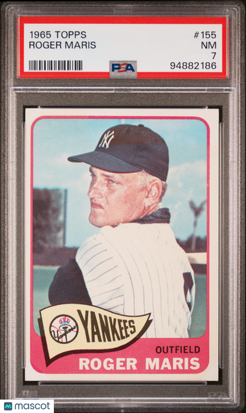 1965 Topps Roger Maris #155 PSA 7