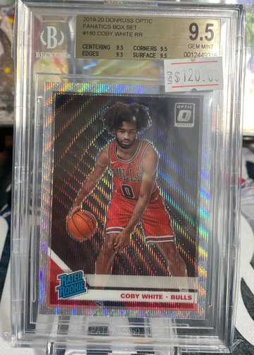 Coby White fanatics prizm