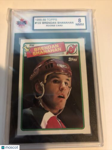1988-89 Topps Brendan Shanahan #122 Rookie KSA 8
