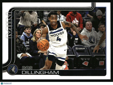 2025-26 Topps Rob Dillingham #114 Minnesota Timberwolves