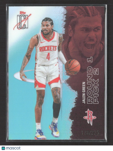 2026 Topps Signature Class Jalen Green #67 178/225