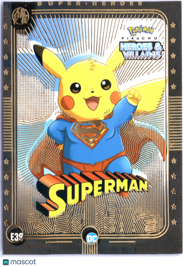 Heros & Villains Superman HOLOFOIL Gold Holo Collectors Edition Alternative Art Altered/Custom Art Exclusive Limited Edi