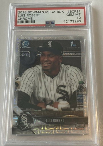 Luis Robert Mega Box PSA 10