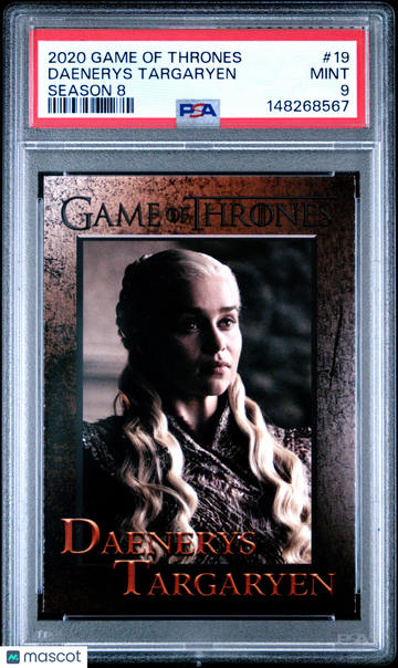 2020 Game Of Thrones Season 8 Daenerys Targaryen #19 PSA 9