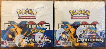 2 Pokemon XY Evolutions Sealed Booster Boxes