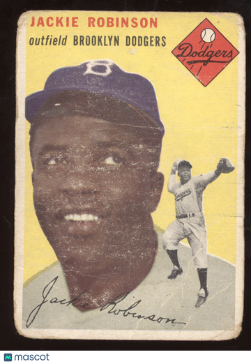 1954 Topps Jackie Robinson #10