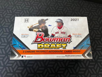 2021 Bowman Draft Jumbo Hobby Box