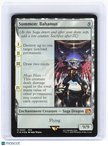 FINAL FANTASY Summon: Bahamut Foil Mythic #1