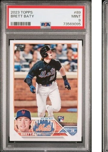 2023 Brett Baty 2023 Topps Series #89 PSA 9