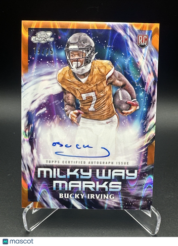 2024 Topps Chrome Bucky Irving #MWM-BI Cosmic Topps