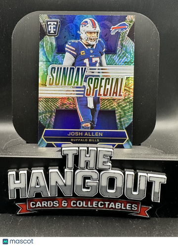 2025 Panini Totally Certified Sunday Special Josh Allen #8 Holo /35