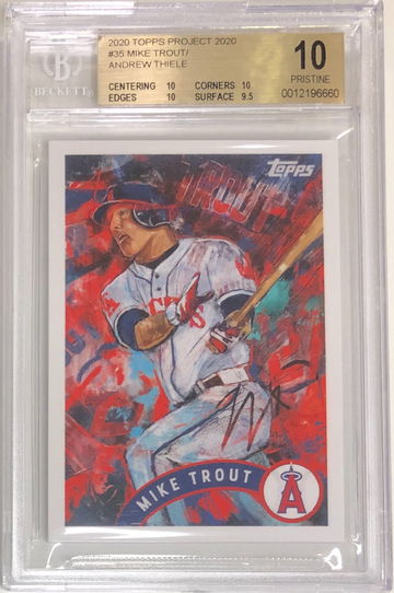 2020 Topps Project 2020 Mike Trout