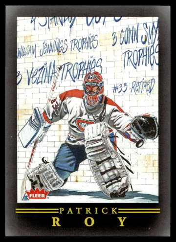 2022 Upper Deck Fleer Patrick Roy Montreal Canadiens