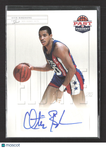 2012 Panini Past & Present Elusive Ink Otis Birdsong #OB Elusive Ink Auto
