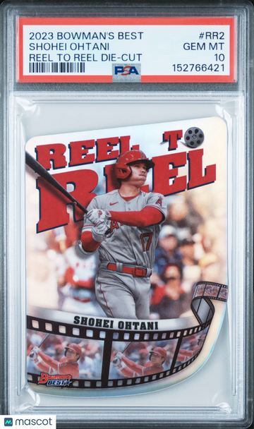 2023 Bowman's Best Reel To Reel Die-Cuts Shohei Ohtani #RR2 PSA 10