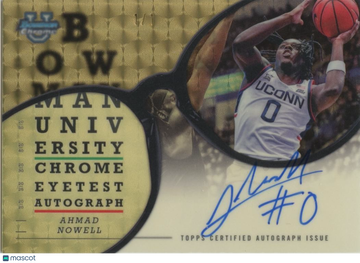 2025 Topps Chrome Ahmad Nowell SuperFractor Topps